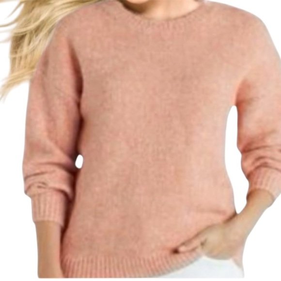 Pink Clover Chic Light Orange Sweater Pink Clover XXL NEW - Picture 1 of 4